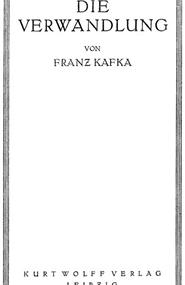 Kafka Franz - Die Verwandlung